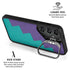 Purple Turquoise Zig Zag Galaxy S25 Kickstand Case